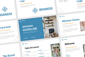 Brand Guideline Powerpoint Template