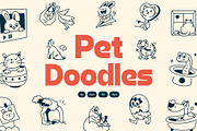 Animated Pet Doodle Icons, an Outline Icon by Vectors Market (Thumbnail 1 of 4)