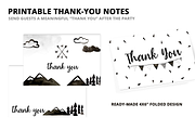 Virtual Shower Kit - Black & White, an Invitation Template by plaidGecko (Thumbnail 5 of 5)