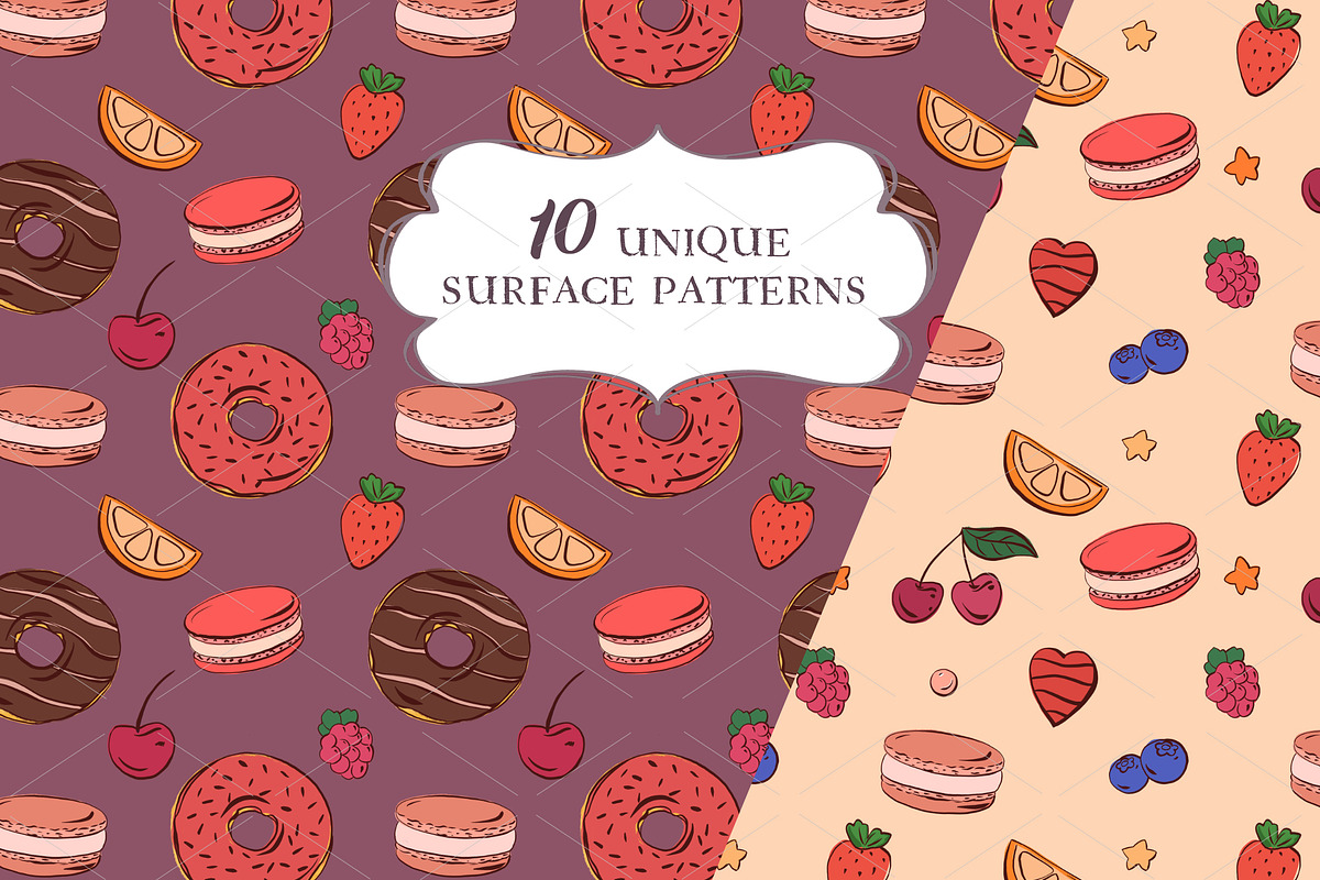 SALE! Cakes & Chocolate Collection, a Decorative Illustration by Irina Diasli (Photo 10 of 14)