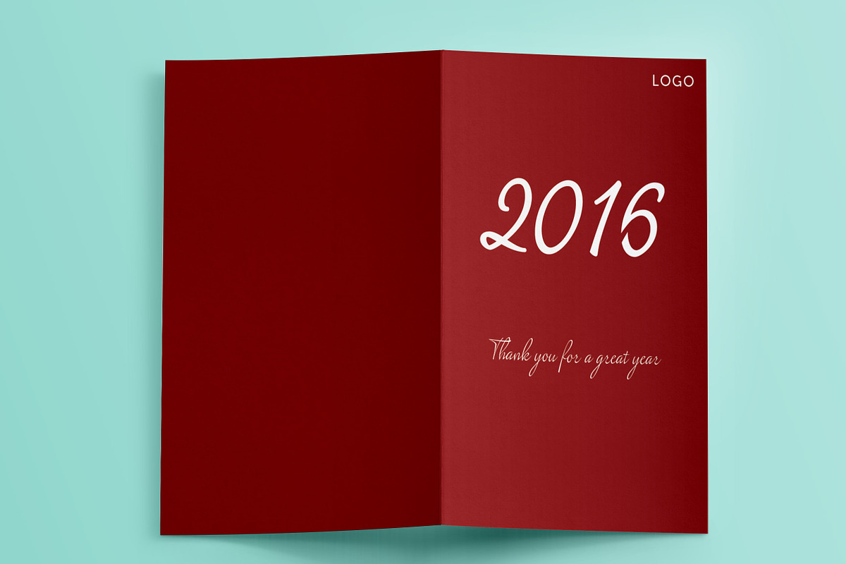 New Year's Card, a Card Template by AndreasGalster (Photo 2 of 2)
