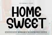 Home Sweet, a Sans Serif Font by InermediaSTUDIO (Thumbnail 1 of 7)