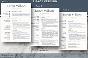 Sales Resume and Cover Letter, CV, a Resume Template by HIRED Design Studio (Thumbnail 3 of 12)