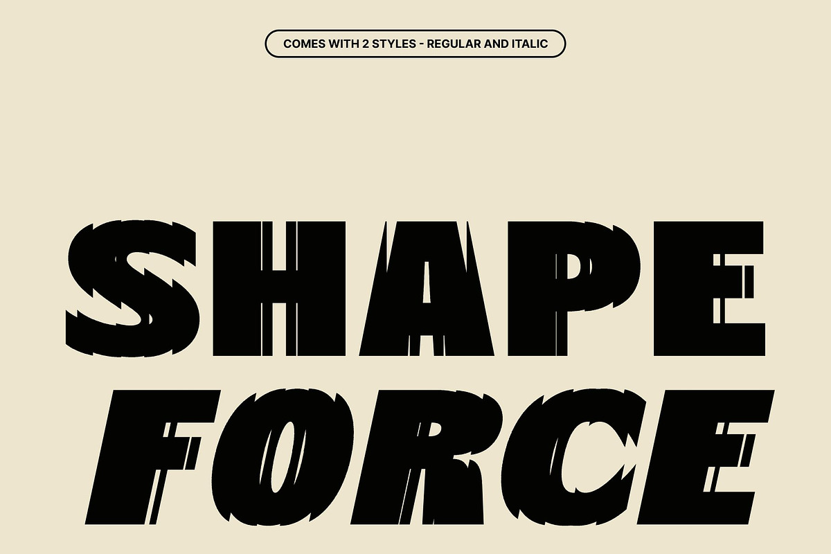 Carlone Refracted, a Sans Serif Font by Craft Supply Co. (Photo 2 of 8)