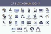 Bitcoin & Blockchain Icon Set, an Icon by Flat Icons (Thumbnail 1 of 5)
