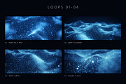 Particle Waves - 9 4K Loops, a Background Graphic by Photocreo Michal Bednarek (Thumbnail 2 of 6)