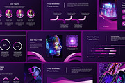 Futuristic Purple Powerpoint Templat, a Presentation Template by SKY CREATION (Thumbnail 5 of 6)