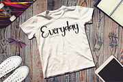 Sunday | Script Font, a Script Font by Scratchones (Thumbnail 2 of 8)