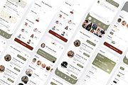 Hair Salon: Barber Appointment App, an UI Kit Template by Fluttertop (Thumbnail 2 of 6)