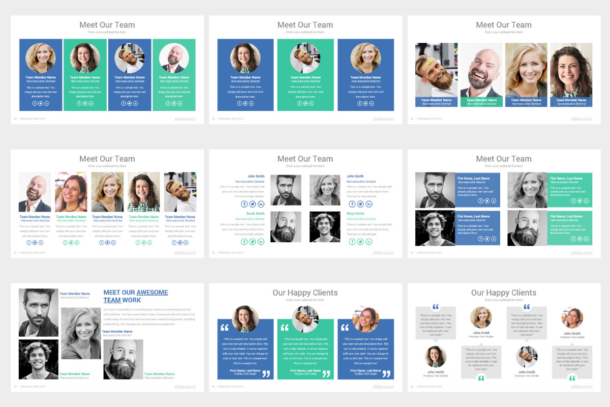 Pro Minimalist PowerPoint Template, a Presentation Template by SlideSalad