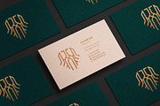 20 Gold Foil Business Card Mockup, a Product Mockup by Ovious.studio (Thumbnail 2 of 15)