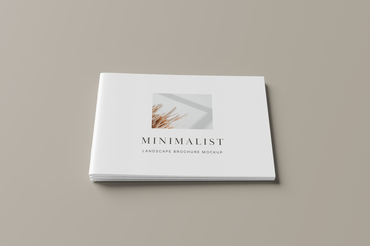 A4/A5 Landscape Brochure Mockup, a Books & Magazine Mockup by Momogi (Photo 5 of 11)