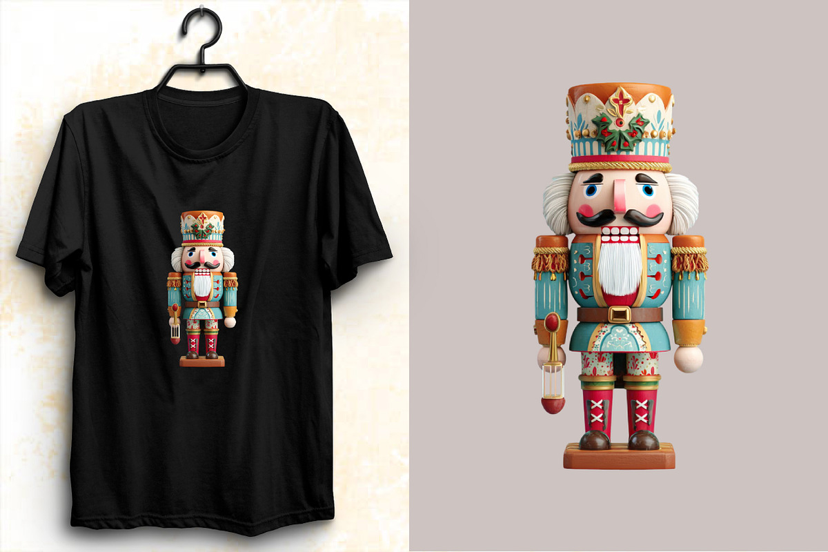 Whimsical Christmas Nutcracker Clipa, an Illustration by SVGArt (Photo 5 of 8)