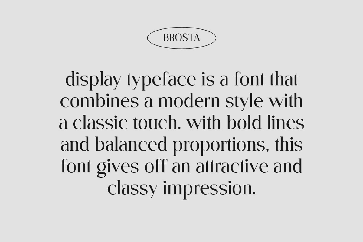 Brosta Serif Fonts, a Serif Font by Yukita Creative (Photo 5 of 11)