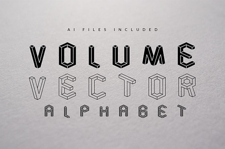 Volume Vector Alphabet