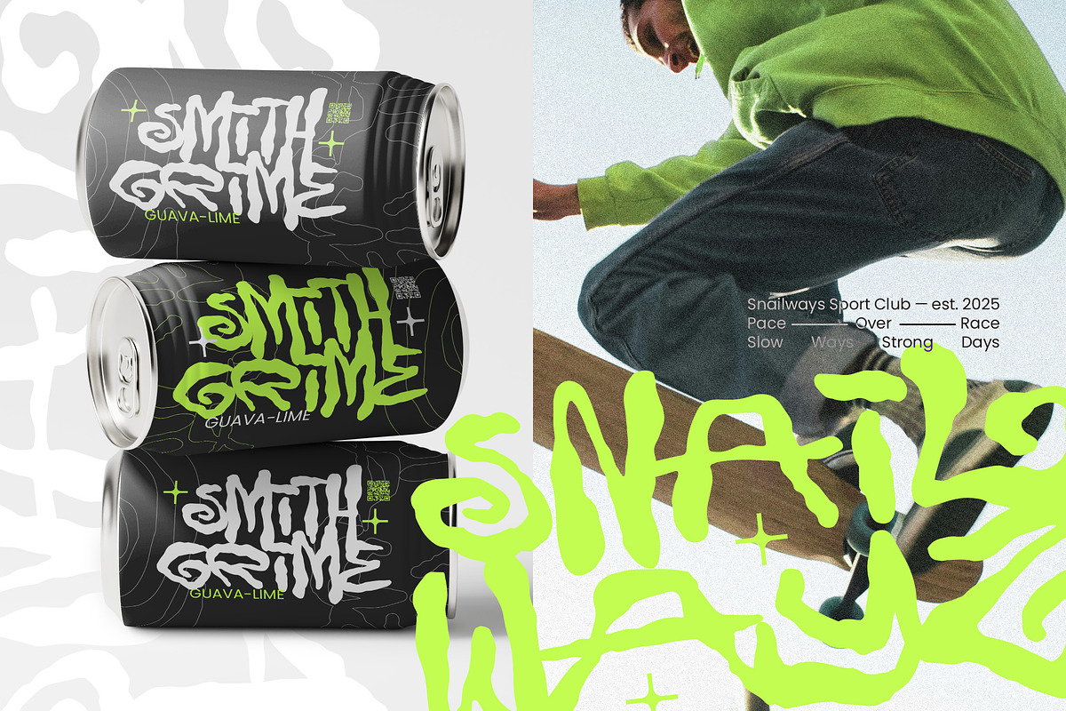 Shatoze - Experimental Graffiti Font, a Font by Typia Nesia (Photo 8 of 11)