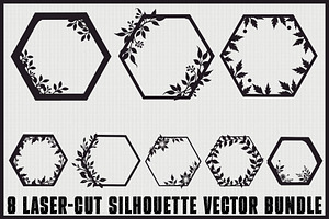 Laser Cut Floral Border Designs, an Icon by jahid234