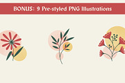 SPRIG: 40 Vector Wildflower Elements, an Object Graphic by Elevens (Thumbnail 4 of 6)