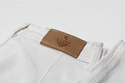7 Apparel Jeans Labels Logo Mockup, a Bottom Mockup by Assyat (Thumbnail 5 of 16)