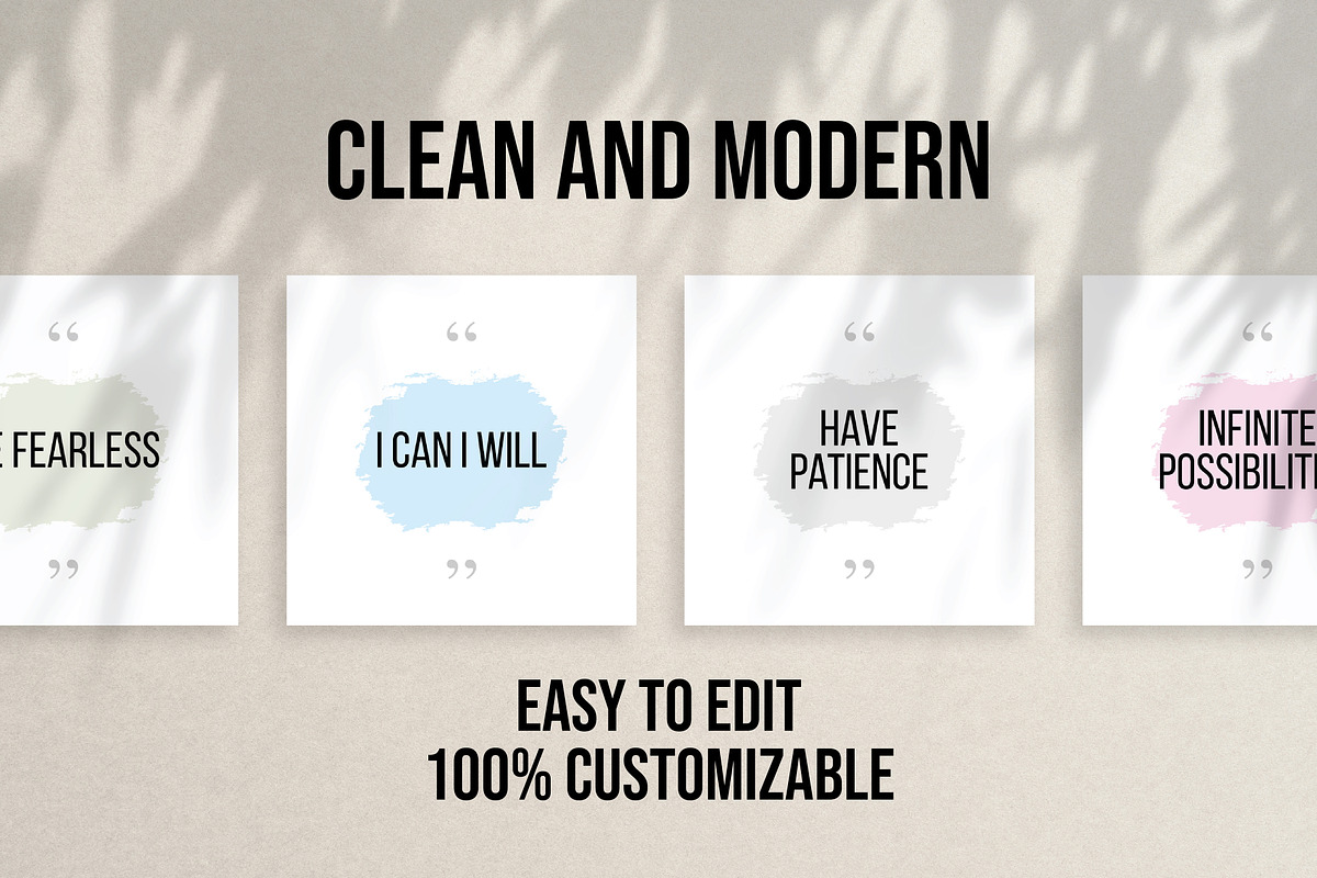 100 Instagram Quotes Pack, a Social Media Template by rix_designs (Photo 2 of 7)