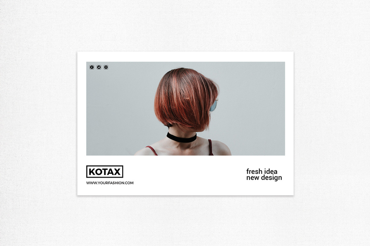 Kotax - Postcard Flyer, a Card Template by BetterSry (Photo 2 of 7)