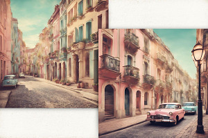 Artistic Streets Backgrounds