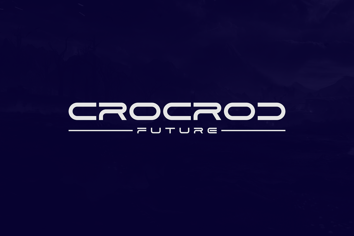 Croparo - Futuristic Techno Typeface, a Sans Serif Font by Letterna (Photo 2 of 4)