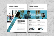 Business Plan Brochure Template, a Brochure Template by White Graphic (Thumbnail 3 of 11)