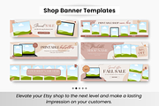 Etsy Digital Shop Templates Bundle, a Design Template by DigiPax (Thumbnail 4 of 10)