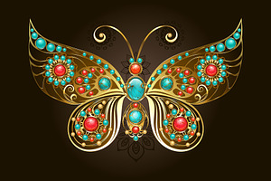 Butterfly Brooch