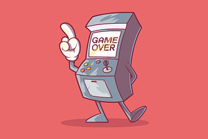Game Over!, a Technology Illustration by pedrors