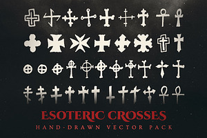 Esoteric Crosses Vector Pack