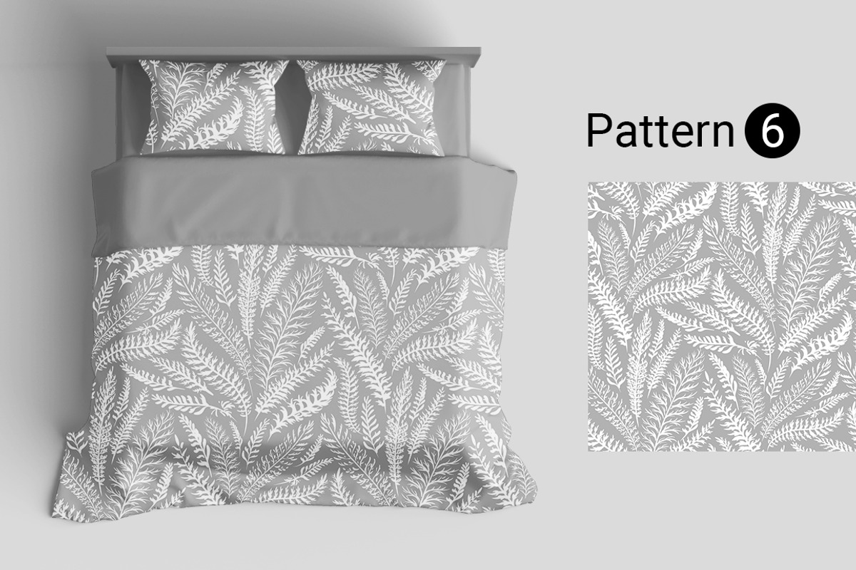 Flowers. Seamless Patterns 1, a Pattern Graphic by Yulia Ogneva (Photo 7 of 7)