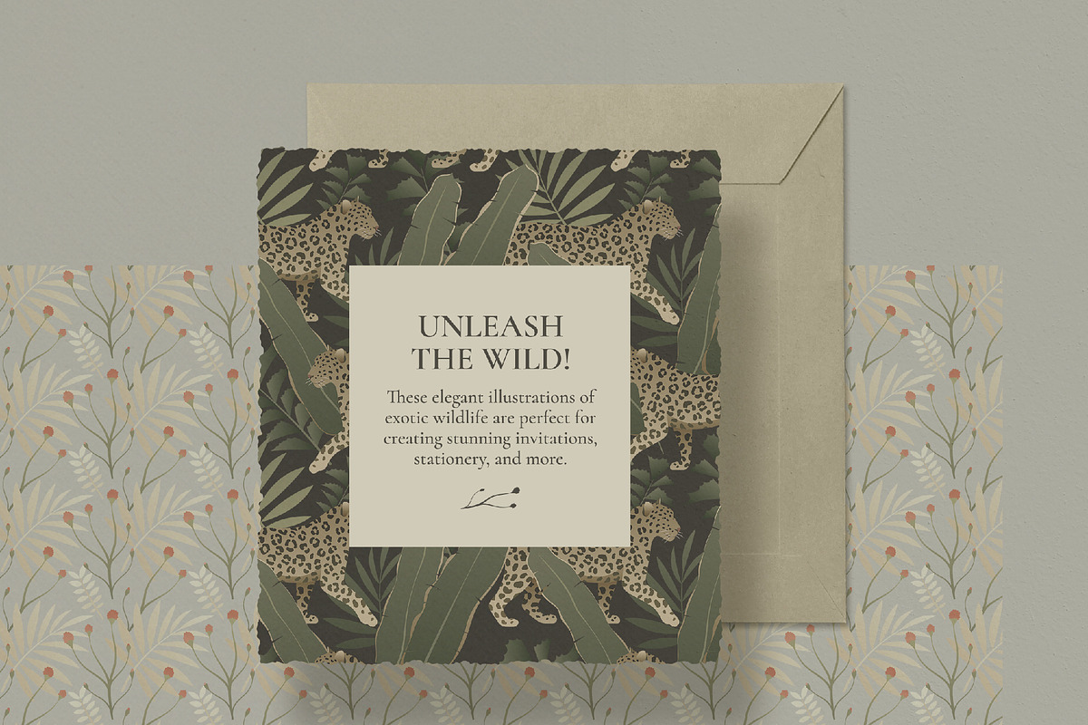 Exotic Wildlife Illustrations, a Decorative Illustration by Wild and Wonder by Ana (Photo 2 of 13)