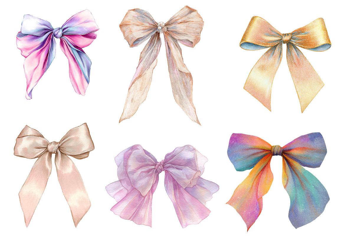 Coquette Ribbon Clipart, Coquette, an Illustration by Designworld (Photo 4 of 5)
