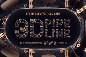 Pipeline - Color Bitmap Font