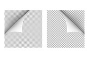 Curled corner of paper, a Texture Graphic by majcot (Thumbnail 2 of 3)