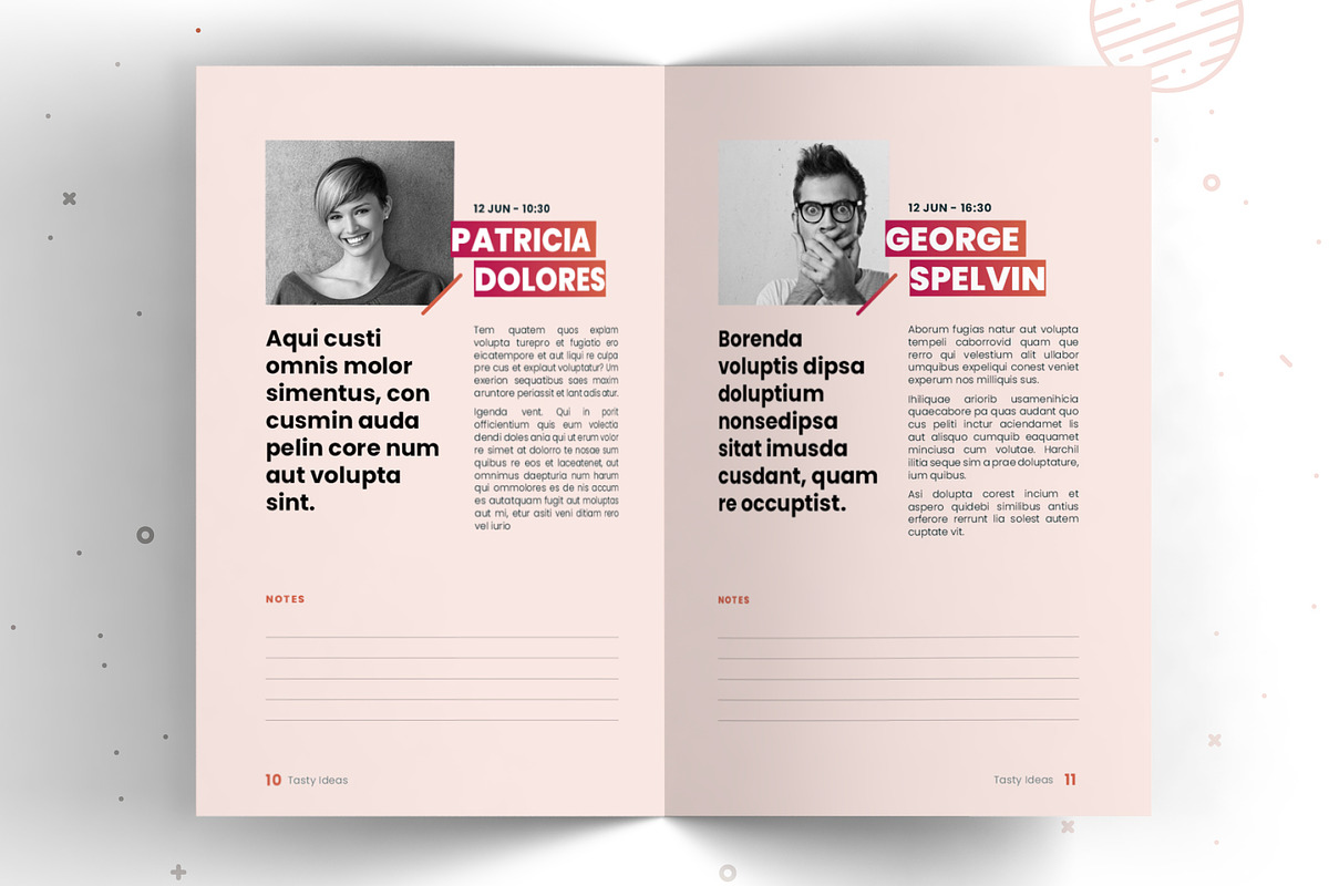 Conference booklet, a Brochure Template by pistakovac (Photo 6 of 9)