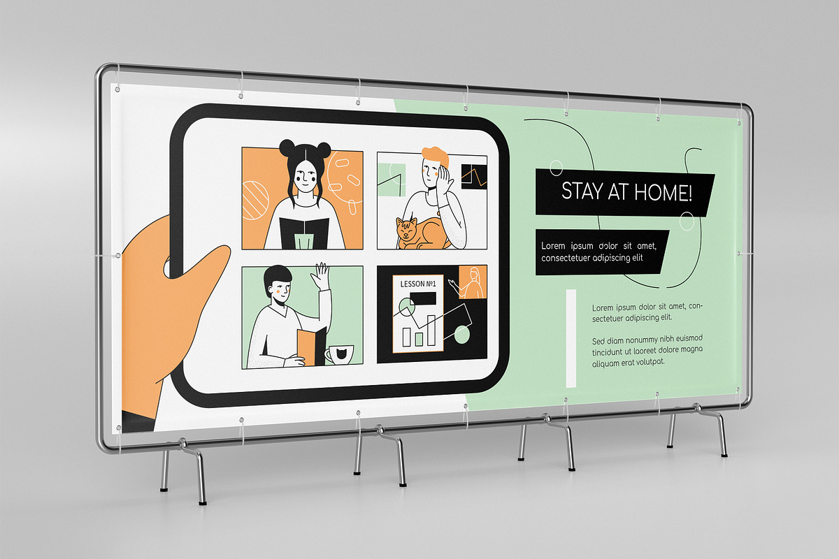 Line Character - Illustrations, a Templates & Theme by Boyko Pictures (Photo 8 of 13)