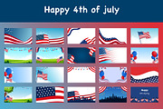Happy 4th of july, a Decorative Illustration by foxndeer (Thumbnail 1 of 4)