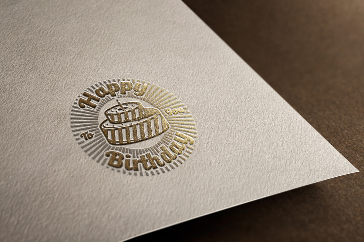 Birhday logo kit, a Branding & Logo Template by Alfazet Chronicles (Photo 6 of 13)