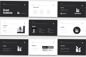 Brand Guidelines Template Design, a Stationery Template by himelgfx