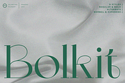 ZT Bolkit - Display Serif, a Serif Font by zelow type (Thumbnail 1 of 15)