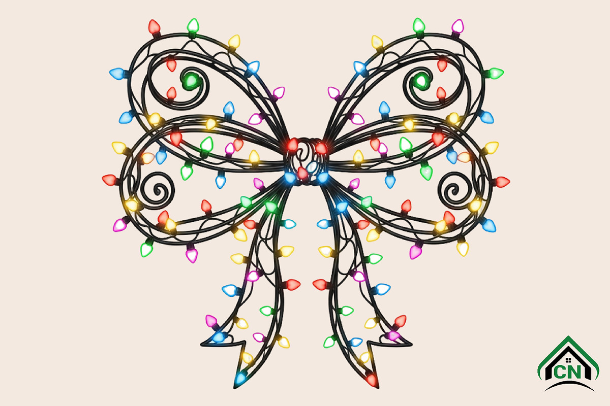 Coquette Bow Christmas PNG, an Illustration by Craft Nest (Photo 1 of 6)