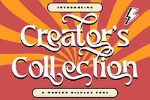 Creator's Collection | Ligature Font