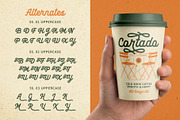 Vane Dream Typeface, a Script Font by alit design (Thumbnail 7 of 15)