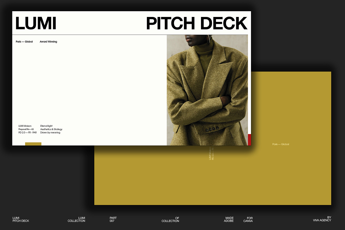 LUMI Maison | Pitch Deck, a Presentation Template by Viva Agency (Photo 1 of 15)