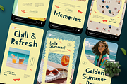 Summer Vibes Instagram Story, a Social Media Template by Annora Studio (Thumbnail 5 of 6)