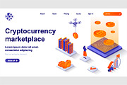 Isometric Landing Page Template, a Templates & Theme by alexdndz (Thumbnail 9 of 31)