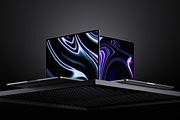 Atomic Scenes Wallpaper Pack, a Wallpaper Graphic by Obscure Shop (Thumbnail 5 of 6)